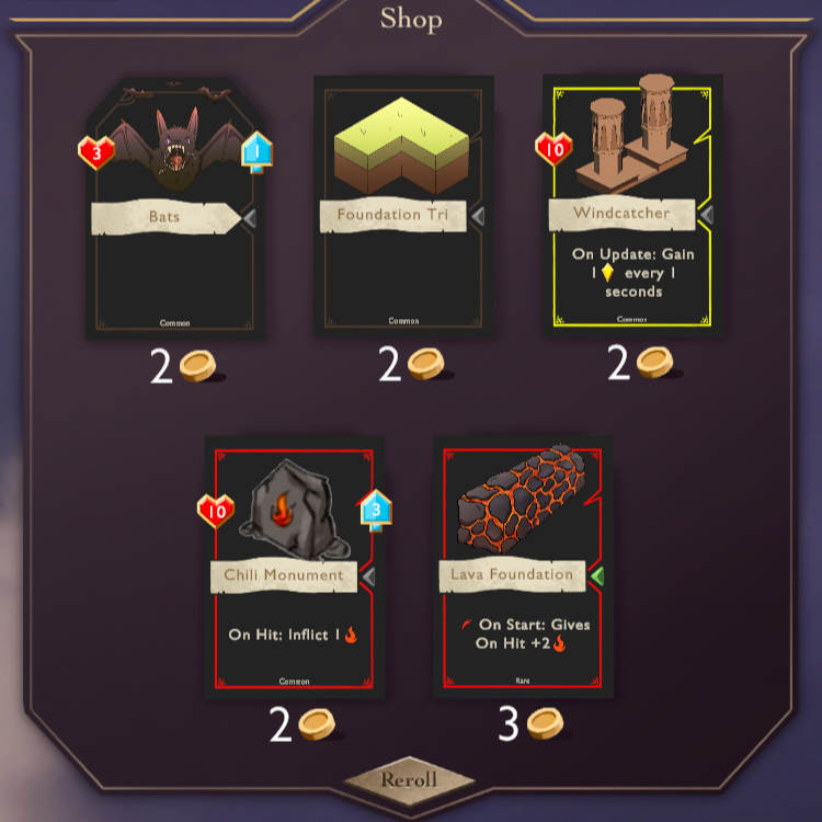 Card feature